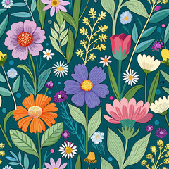 seamless floral pattern