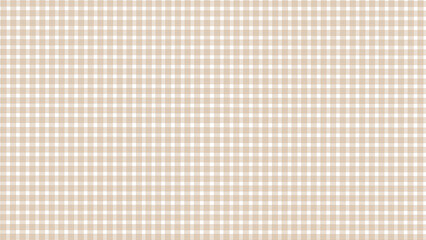 Beige and grey plaid fabric texture background. Wallpaper checkered in the white background. Seamless pattern classic check. 