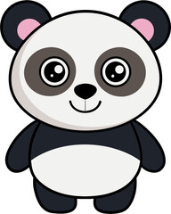 cartoon panda