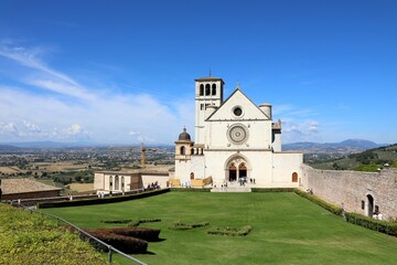 The Basilica of Saint Francis of Assisi in Umbria, Italy, is a UNESCO site with Renaissance...