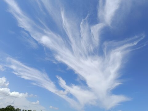 Cloud views with beautiful and unique patterns. - Powered by Adobe