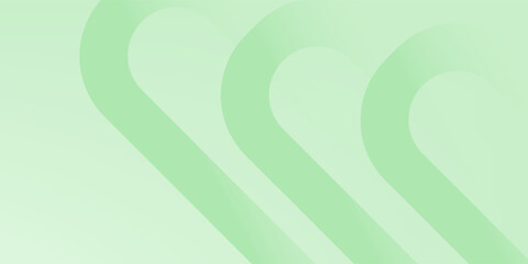 Creative linear green background. Bg, landing page and digital design concept. 3D Rendering