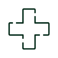 Obraz premium Health care symbol representing medical assistance and support 