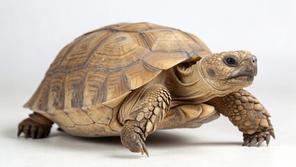 Gopher Tortoise on studio background