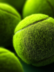 tennis ball close up textured