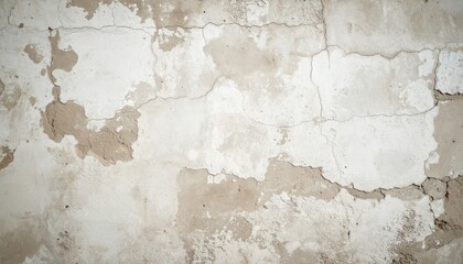 Fototapeta premium Detailed texture of cracked and weathered wall, a study in decay abstract patterns