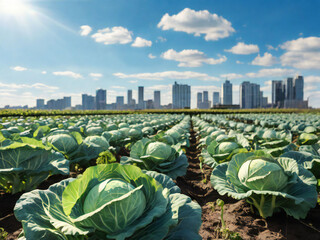 Cabbage field
