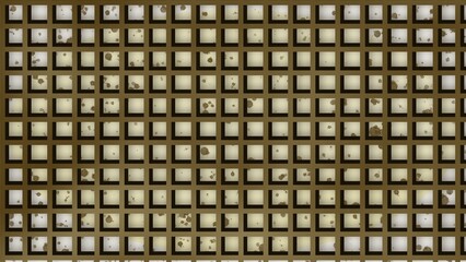 Metallic Dot Grid Texture