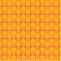 Floral Seamless Pattern Background Vector