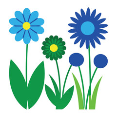 Assorted Floral Vector Graphics