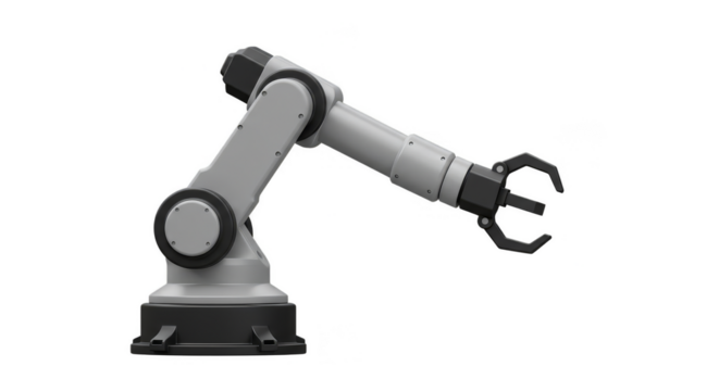 3d Rendering Robotic Arm for Automation Industrial and Technology