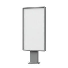 Blank Advertisement Billboard Mockup Urban City Street Advertising