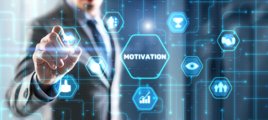 Motivation finance development concept. Achieving any goals