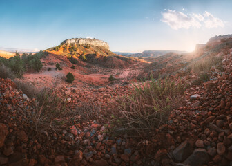 La Musa in the evening  (Ca&ntilde;&oacute;n Rojo Teruel - Spain)