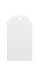 Blank White Tag Paper Label Shape for Price and Sale Illustration