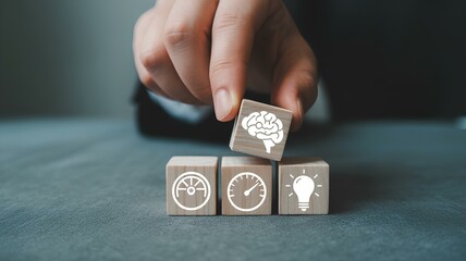 Mindhack concept, building a creative thought process with strategy and innovation