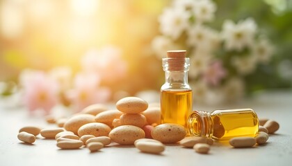 Spa Treatment: Essential Oils and Stones