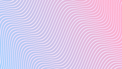Pink blend flowing curve wave line background