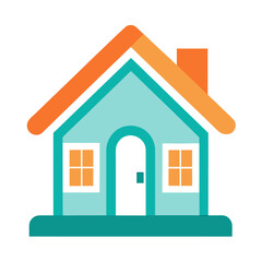 vector illustration of house icon