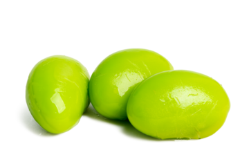 The High-resolution photograph of Japanese peas taken using the stacked focus technique.