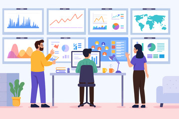 Team Collaboration in Data Analysis Workspace