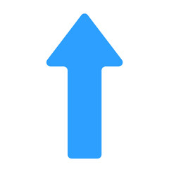Up Arrow Vector Design Icon Style