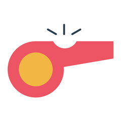 Whistle Vector Design Icon Style