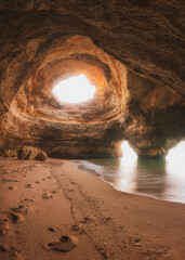 Morning in the Benagil Cave (Benagil Cave - Algarve - Portugal)