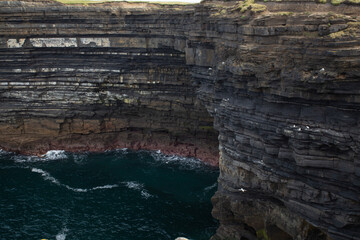 Majestic Coastal Cliffs That Dramatically Overlook Beautiful Turquoise Waters Below