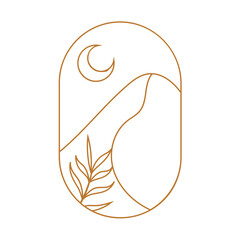 Aesthetic Scenery Monoline