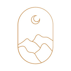 Aesthetic Scenery Monoline