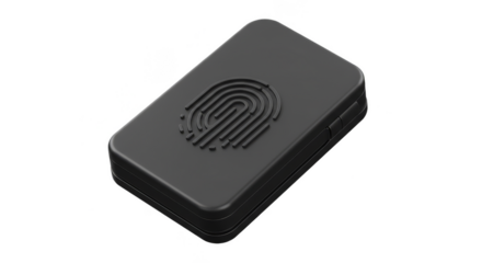 Isometric Isolated Fingerprint Sensor Authentic Secure Identification Tech