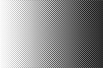 fun beautiful black and white shadow halftones retro pop art funky urban colorful comic book. Dotted halftone gradient texture. Vanishing polka dot background. Repeating dots gradation pattern backgro