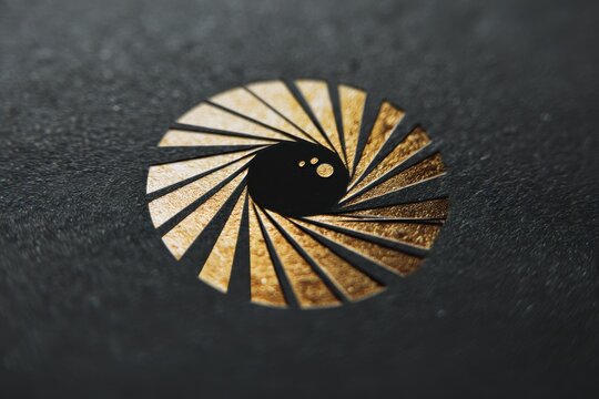 Creative logo design for unique photography business brand identity concept