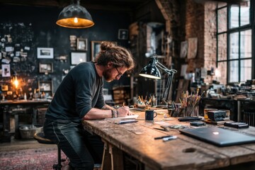 Creative side hustle ideas that actually bring results in a cozy workspace