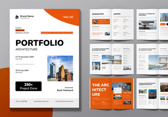 Clean And Professional Architecture Portfolio Template