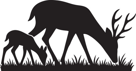 deer vector art  হরিণ 