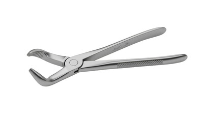 Obraz premium Surgical Forceps Instrument Isolated Transparent Background for Medical Use