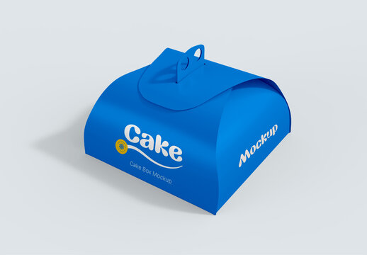 Cake Box Mockup