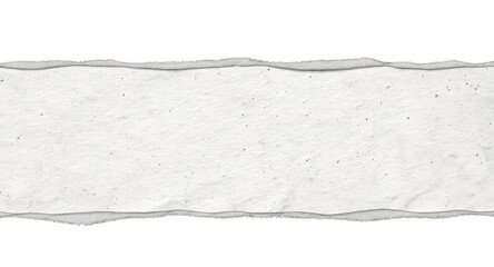 Obraz premium Paper Strip Texture: A simple yet evocative image featuring a torn paper strip against a minimalist backdrop, its rough edges and textured surface telling a story of time.