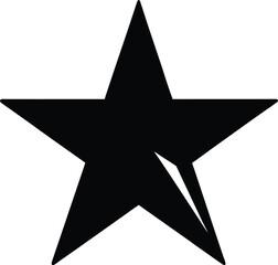 Shiny silver star ornament isolated on a black background, a perfect symbol for Christmas celebration or a metallic award design