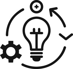 Black medical cross and anchor vector icon set for business and religion design illustration