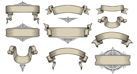 Cityscape Silhouette Collection Vector Set of Urban Skyline Illustrations for Design Projects and Backgrounds