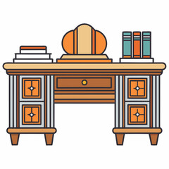 vector illustration of furniture