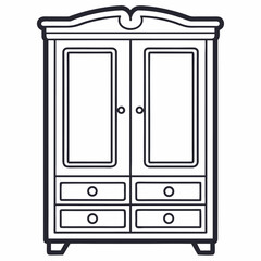vector illustration of furniture