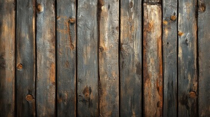 Textured wooden planks showing age and detail for rustic backgrounds and designs