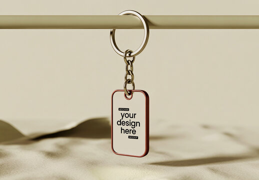 Keychain Mockup