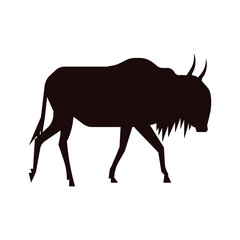 silhouette of a deer vector