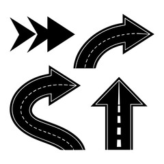 A versatile vector set of black arrow icons for business, web, and design, illustrating direction, success, and navigation with various shapes, pointers, and cursors