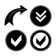 arrow icon set